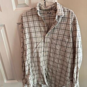 VINTAGE Fila Men's Flannel
